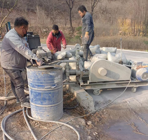 兰坪路面下沉注浆